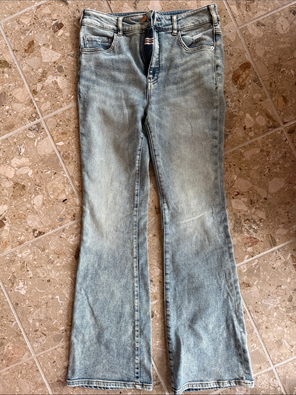 Pilcro Anthropologie Slim Bootcut Jeans | Light Wash | Size 29